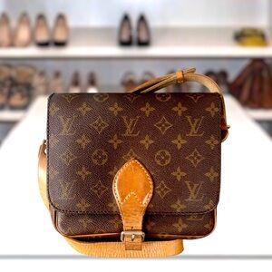 Louis Vuitton Cartouchiere Brown Monogram Shoulder Messenger Bag Coming Soon